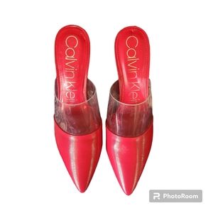 NWOT CALVIN KLEIN Women's Graycie Mules